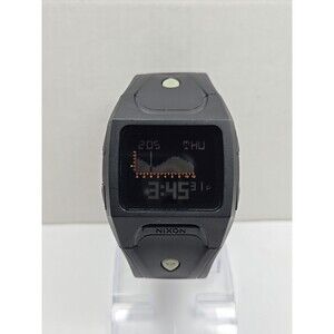 Nixon The Lodown Direct Tide Digital Surf Watch 100M Water Resist New Battery